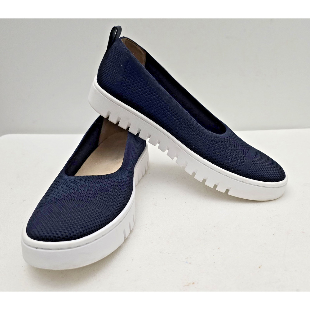 Vionic Uptown Skimmer Women's Knit Slip-on Comfort Shoe Dark Navy - Sz US 6
